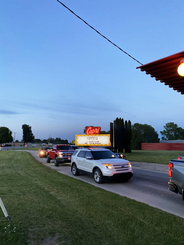 Capri Drive-In Theatre - June 18 2022 Photo (newer photo)